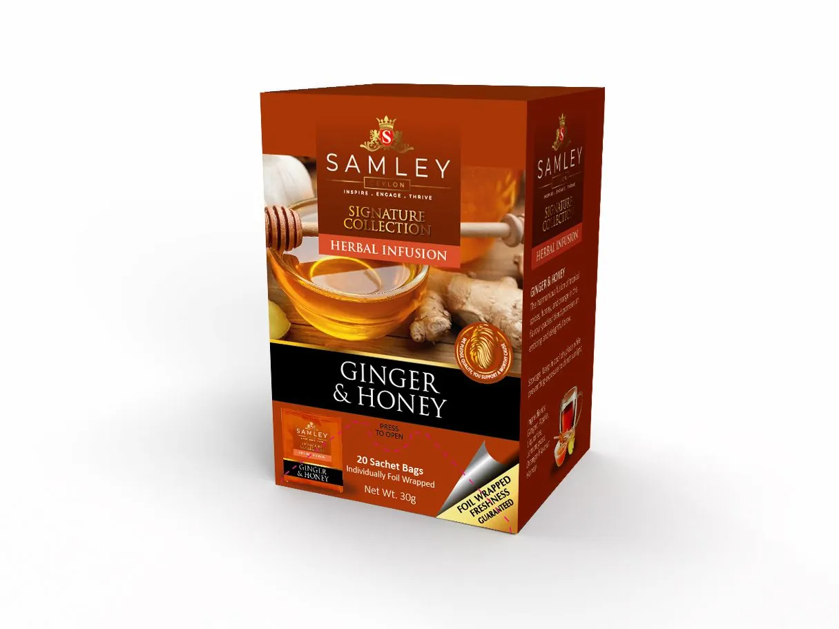 Ginger & Honey 20 TB Double Chamber Foiled Envelop (30g)